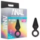 Anal Adventures Platinum S - plug anal (negro) - pequeño