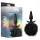 Anal Adventures Platinum - plug anal cola de conejo - silicona negro