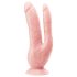 Dr. Skin 8 - Doble Dildo con Ventosa (Natural)