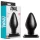Anal Adventures XL - plug anal grande - silicona negra