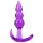 B Yours - plug anal con bolas - silicona lila