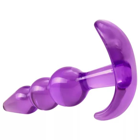 B Yours - plug anal con bolas - silicona lila