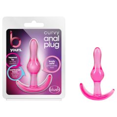B Yours - plug anal - silicona rosa