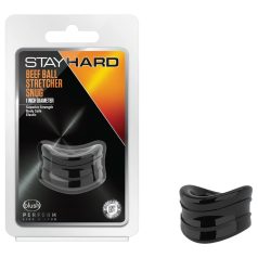  Stay Hard Beef - anillo para testículos fuerte - silicona negra