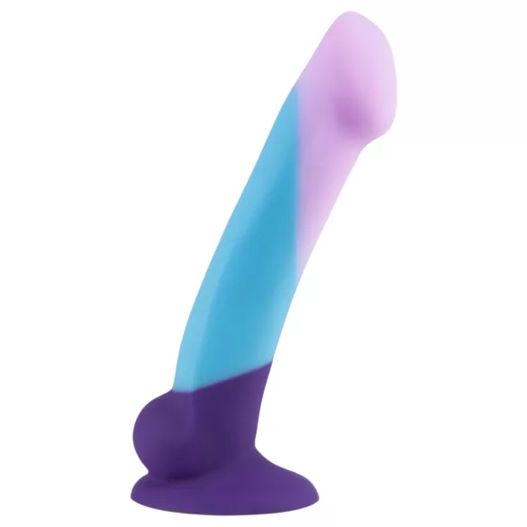 Avant Purple Haze - consolador con ventosa - silicona - multicolor