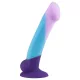 Avant Purple Haze - consolador con ventosa - silicona - multicolor
