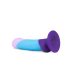 Dildo adhesivo multicolor Purple Haze