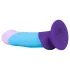 Avant Purple Haze - consolador con ventosa - silicona - multicolor