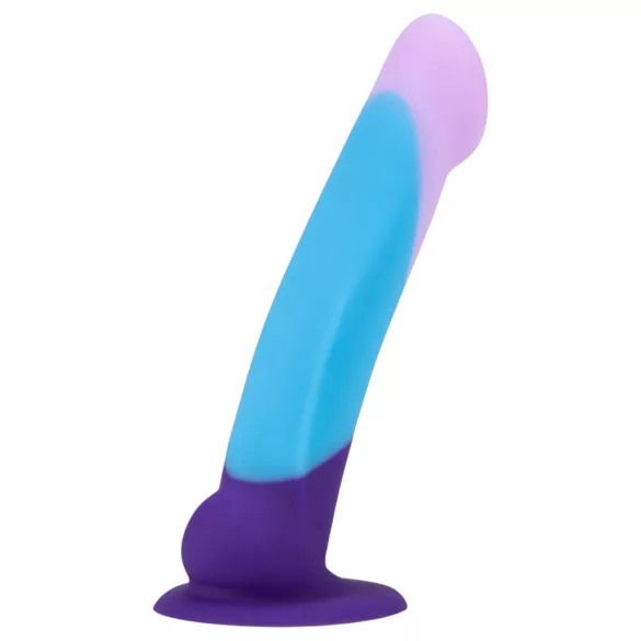 Avant Purple Haze - consolador con ventosa - silicona - multicolor