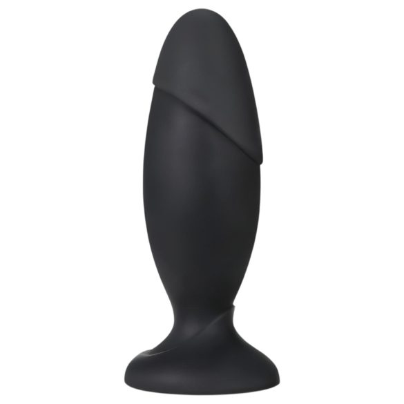 Anal Adventures Platinum Rocket - plug anal grande - silicona negra