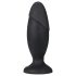 Anal Adventures Platinum Rocket - plug anal grande - silicona negra
