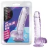 Blush Naturally Yours - consolador cristalino (lila)