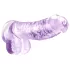 Blush Naturally Yours - consolador cristalino (lila)