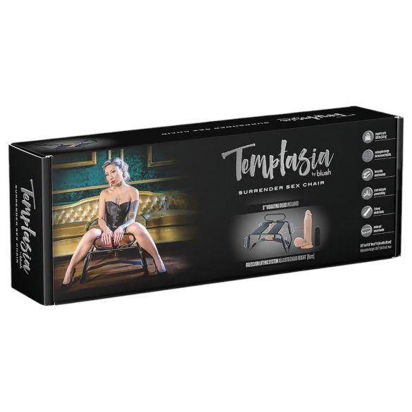 Temptasia - silla sexual con vibrador (negro-natural)