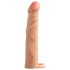 Rendimiento Plus 2,5 - funda de pene con anillos (natural)