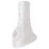 Perfect Fit Breeder - funda de pene abierta - 10 cm - blanco