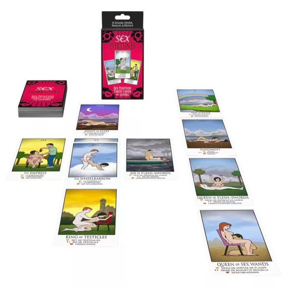 Kheper Games - cartas eróticas posiciones sexuales - tarot