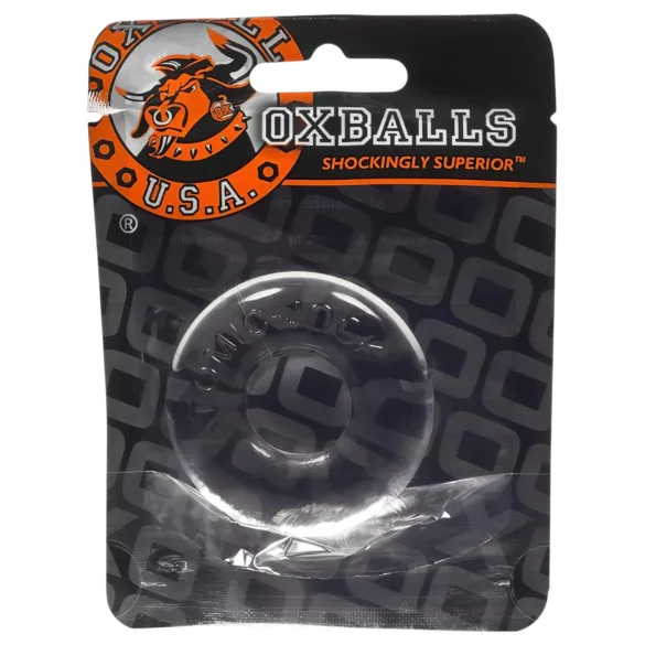 OXBALLS - anillo para pene extra fuerte - silicona transparente