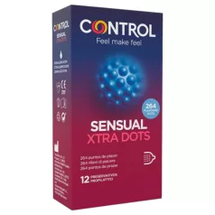 Control - preservativo extra texturizado - 12 unidades