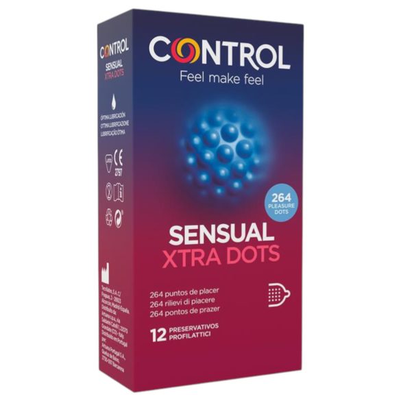 Control - preservativo extra texturizado (12 uds)