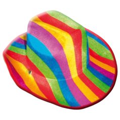   Pride - gorro cowboy - diseño arcoíris - poliéster multicolor