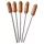 Diverty - lápiz con punta de pene (natural) - 5 piezas