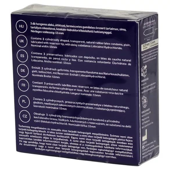 Superhéroe - preservativos con efecto retardante (3 uds.)