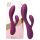 Vibrador G-punto con estimulador lila Engily Ross Bacall 2.0