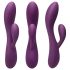 Vibrador G-punto con estimulador lila Engily Ross Bacall 2.0