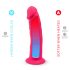 Silexd - consolador vibrador con ventosa y mando a distancia - silicona rosa