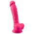 Silexd - vibrador con ventosa y huevos - control remoto - silicona rosa