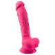 Silexd - vibrador con ventosa y huevos - control remoto - silicona rosa