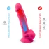 Silexd - vibrador con ventosa y huevos - control remoto - silicona rosa
