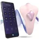 Adrien Lastic Temptation - vibrador de clítoris controlado por app (rosa)