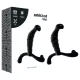Addicted Toys - masajeador de próstata y perineo (negro) - 11,3 cm