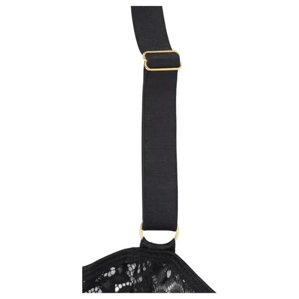 Subblime - body estampado con cinturón de satén (negro)