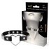 Coquette - gargantilla con strass - colgante corazón - negro