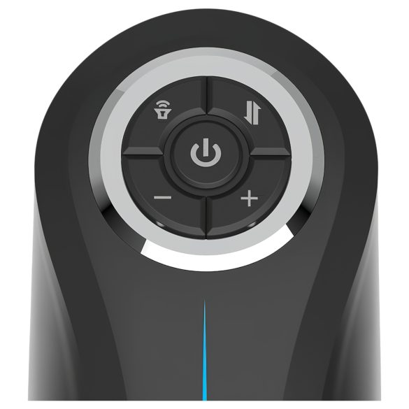 JamyJob - masturbador masculino vibrador con movimiento arriba abajo - negro