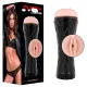JamyJob - masturbador realista vaginal - funda negra interior natural