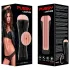 JamyJob - masturbador realista vaginal - funda negra interior natural