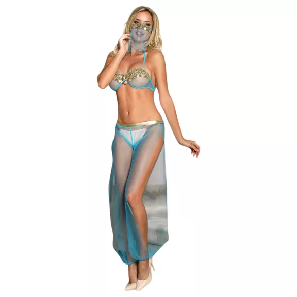 Subblime - disfraz transparente de estilo indio - (azul)