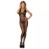 Subblime 951993 - mono de red negro con adorno de cuello (talla S-L)