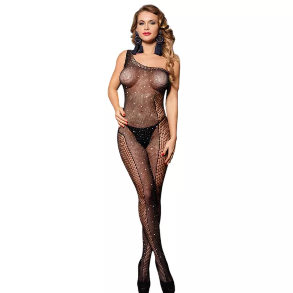 Subblime 952037 - mono de malla con strass (negro) - talla S-L