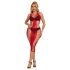 Subblime 952327 - Mini vestido de red con tirantes cruzados - rojo - Tallas S-L