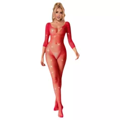   Subblime 952419 - body de red con strass brillante - rojo - XS-M