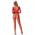 Subblime 952419 - body de red con strass brillante - rojo - XS-M