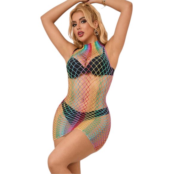 Subblime 952433 - vestido de red arcoíris - Tallas S-L