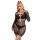 Subblime 952464 - Mini vestido de red con lazo - (negro) - Tallas S-L