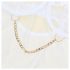 Subblime 954291 - Conjunto de body de malla con cadenas - Blanco (L-XL)