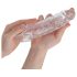 Addicted Toys - funda pene con anillo testicular - 23cm - transparente